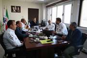 دیدار مسئولین مرکز با رئیس سازمان اورژانس کشور